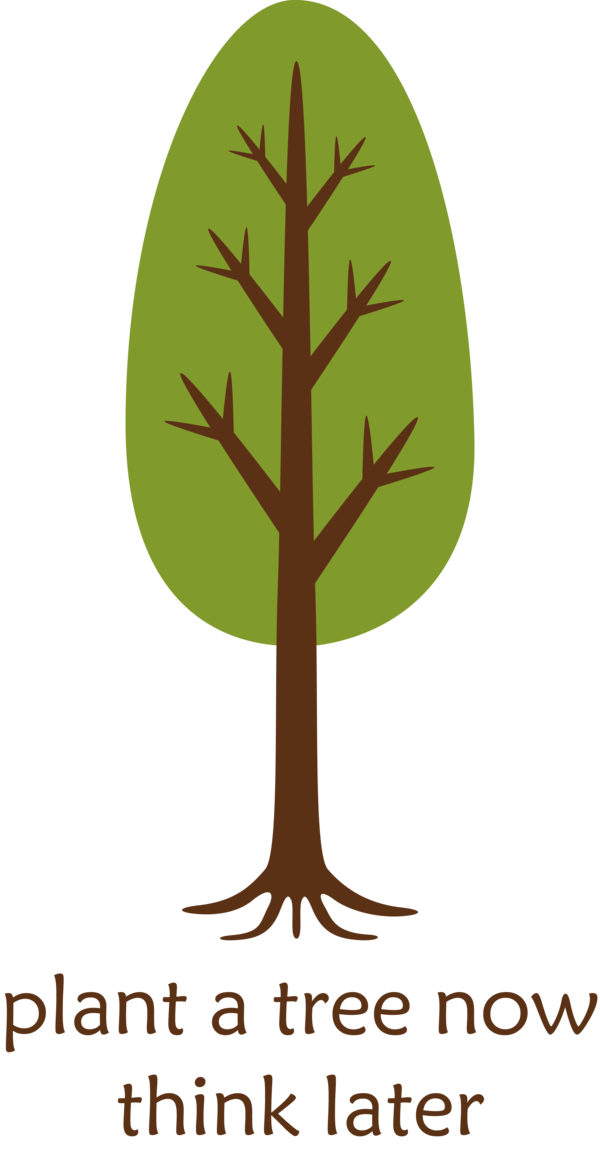 Transparent Arbor Day Tree Leaf Tree planting for Happy Arbor Day for Arbor Day