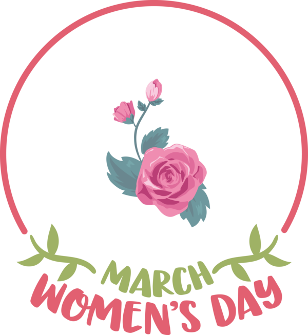 Transparent International Women's Day Garden roses Floral design Rose for Women's Day for International Womens Day