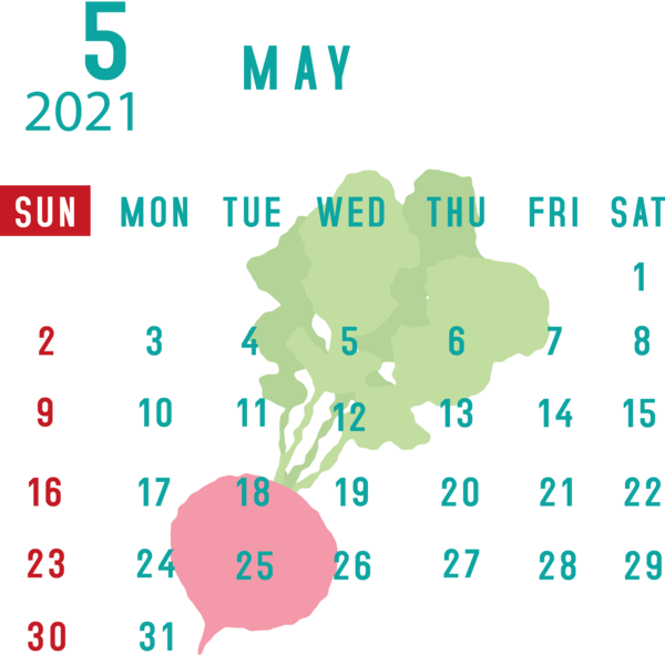 Transparent New Year Calendar System Calendar year Month for Printable 2021 Calendar for New Year