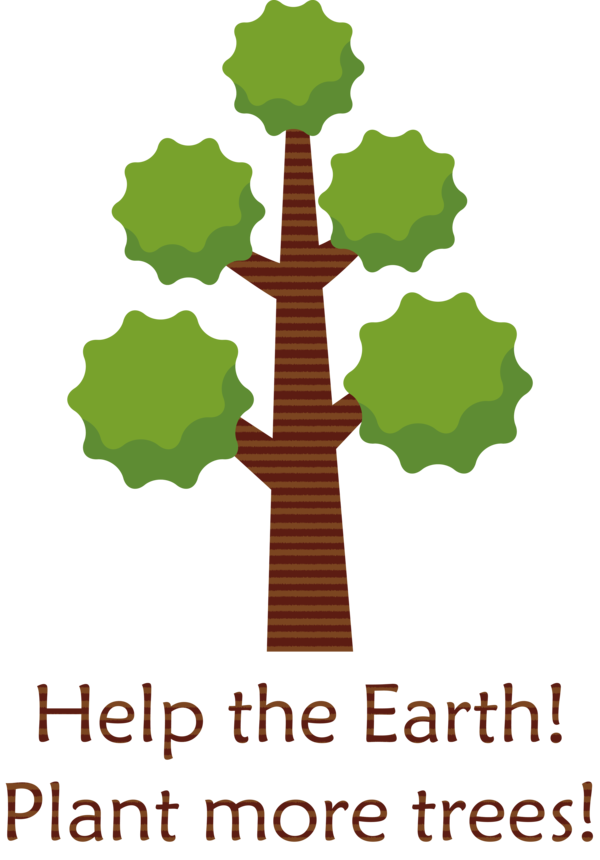 Transparent Arbor Day Design Drawing Vector for Happy Arbor Day for Arbor Day