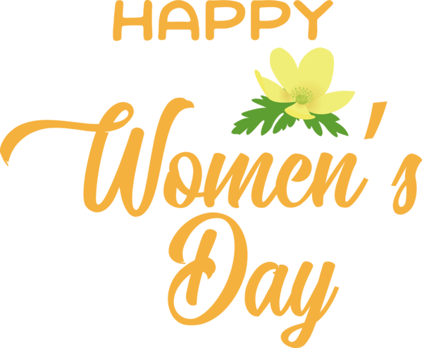 Transparent International Women's Day Flower Logo Tree for Women's Day for International Womens Day