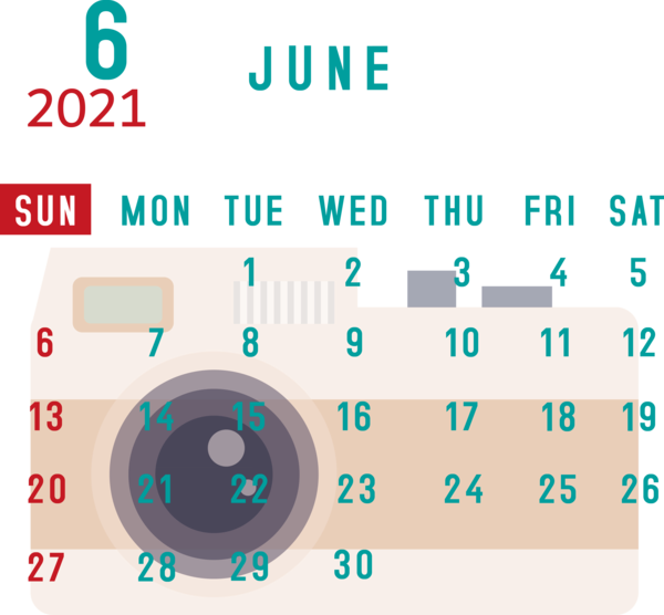 Transparent New Year Font Meter Line for Printable 2021 Calendar for New Year