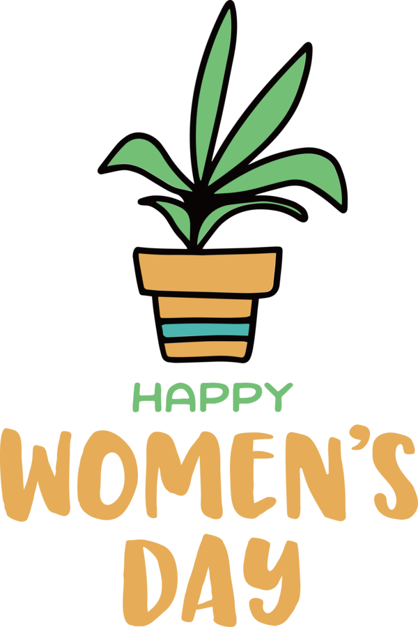 Transparent International Women's Day Leaf Logo Tree for Women's Day for International Womens Day
