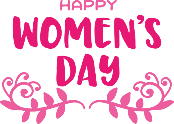 Transparent International Women's Day International Women's Day Logo Symbol for Women's Day for International Womens Day