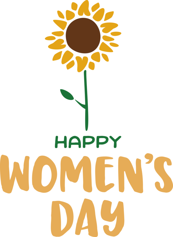 Transparent International Women's Day Drawing Logo for Women's Day for International Womens Day