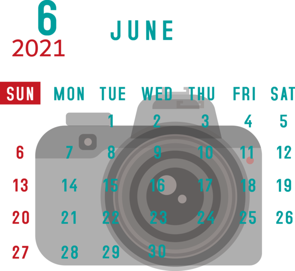Transparent New Year Font Meter Line for Printable 2021 Calendar for New Year