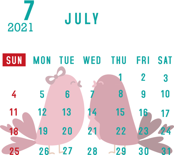 Transparent New Year Cartoon Diagram Aqua M for Printable 2021 Calendar for New Year