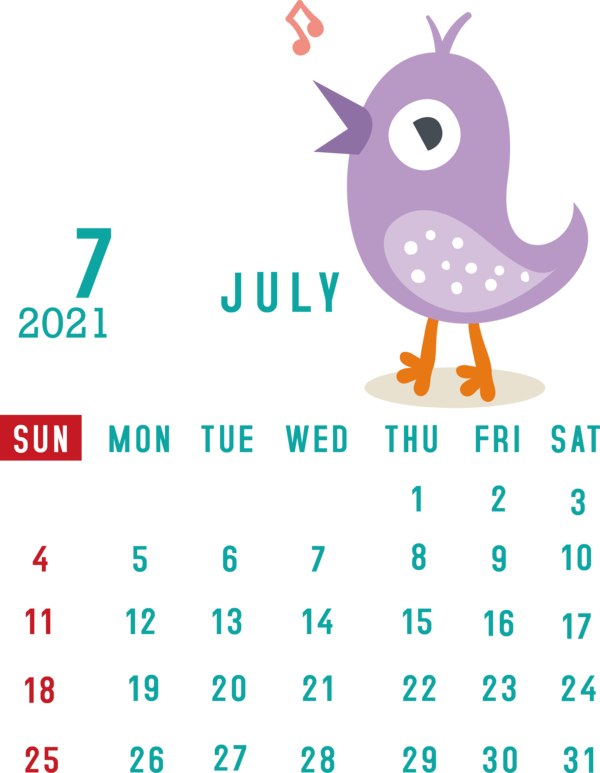 Transparent New Year Calendar System January calendar! Month for Printable 2021 Calendar for New Year