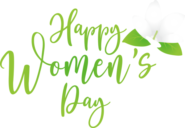 Transparent International Women's Day Logo Green Tree for Women's Day for International Womens Day