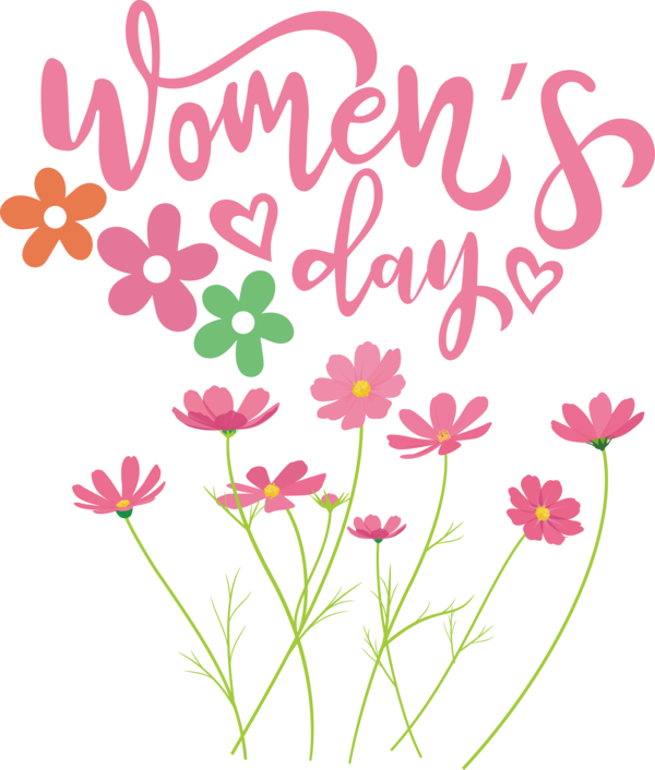 Transparent International Women's Day Icon Drawing Computer for Women's Day for International Womens Day