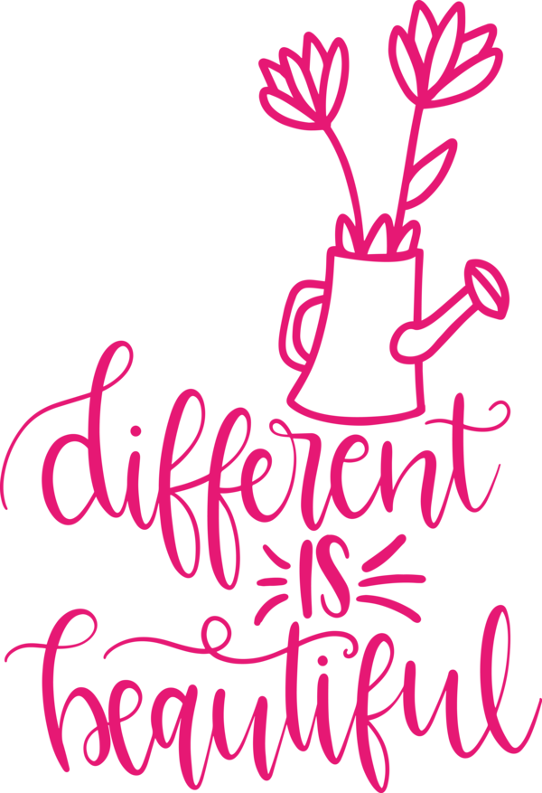 Transparent International Women's Day Different Is Beautiful Drawing Line art for Women's Day for International Womens Day