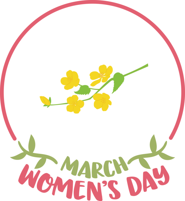 Transparent International Women's Day Flower Floral design Rainbow rose for Women's Day for International Womens Day