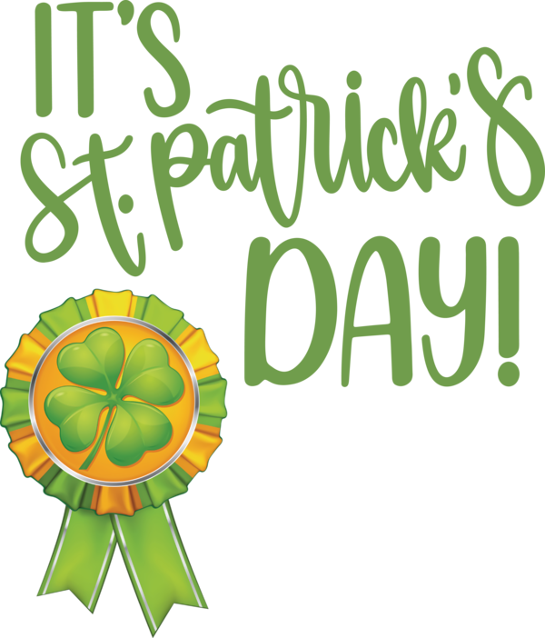 Transparent St. Patrick's Day Cut flowers Leaf Tree for Saint Patrick for St Patricks Day