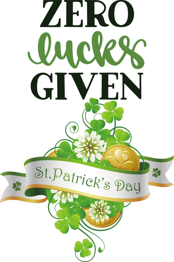 Transparent St. Patrick's Day Natural food Herbal medicine Vegetable for St Patricks Day Quotes for St Patricks Day