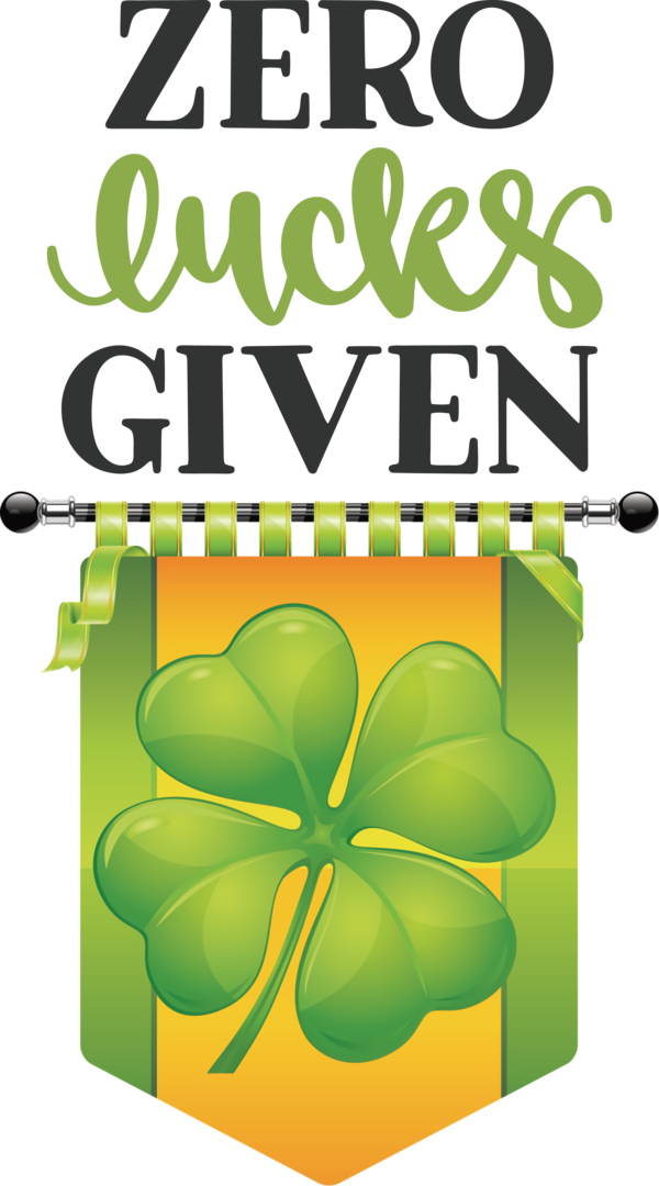 Transparent St. Patrick's Day Design Text Leaf for St Patricks Day Quotes for St Patricks Day