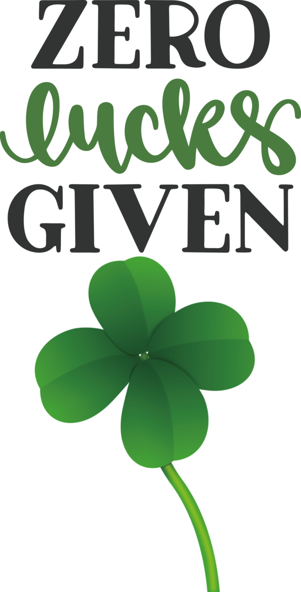 Transparent St. Patrick's Day Leaf Shamrock Font for St Patricks Day Quotes for St Patricks Day