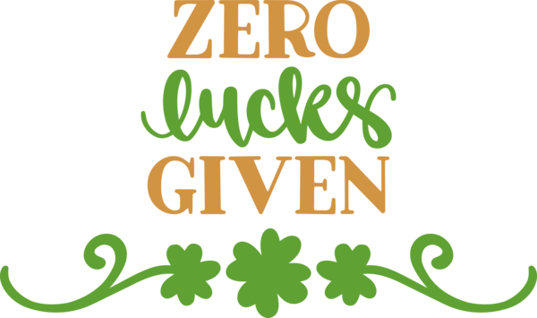 Transparent St. Patrick's Day Logo Leaf Plant stem for St Patricks Day Quotes for St Patricks Day