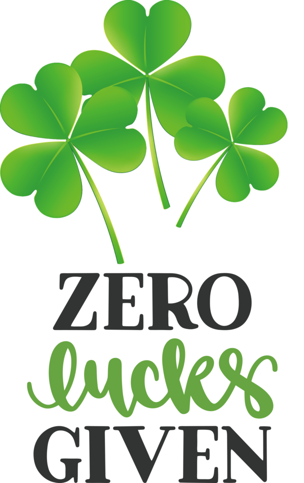 Transparent St. Patrick's Day Leaf Shamrock Line for St Patricks Day Quotes for St Patricks Day