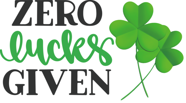Transparent St. Patrick's Day Leaf Logo Shamrock for St Patricks Day Quotes for St Patricks Day