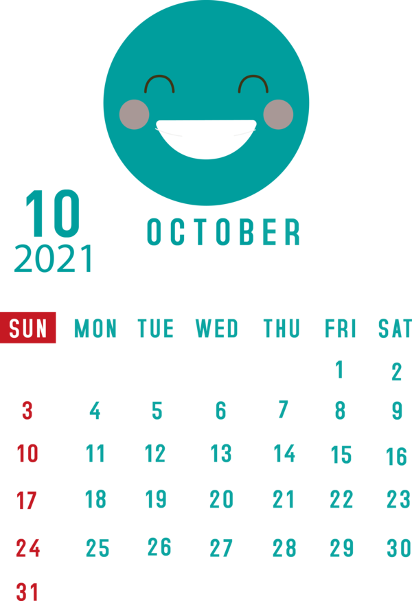 Transparent New Year HTC Hero Aqua M Font for Printable 2021 Calendar for New Year