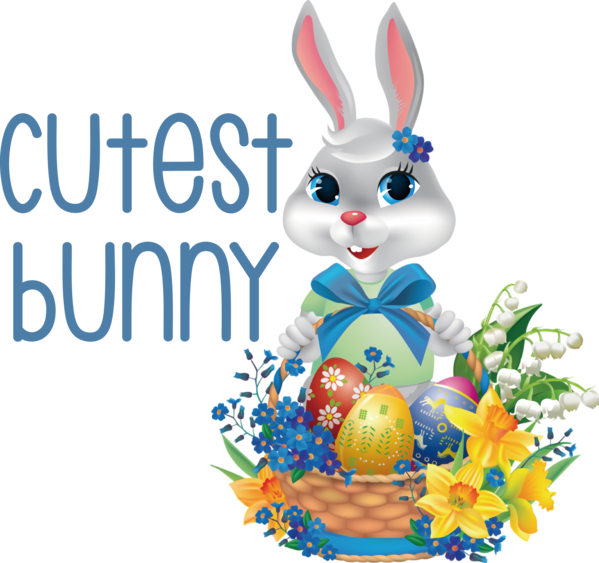 Transparent Easter Easter Bunny Easter Basket Royalty-free for Easter Bunny for Easter