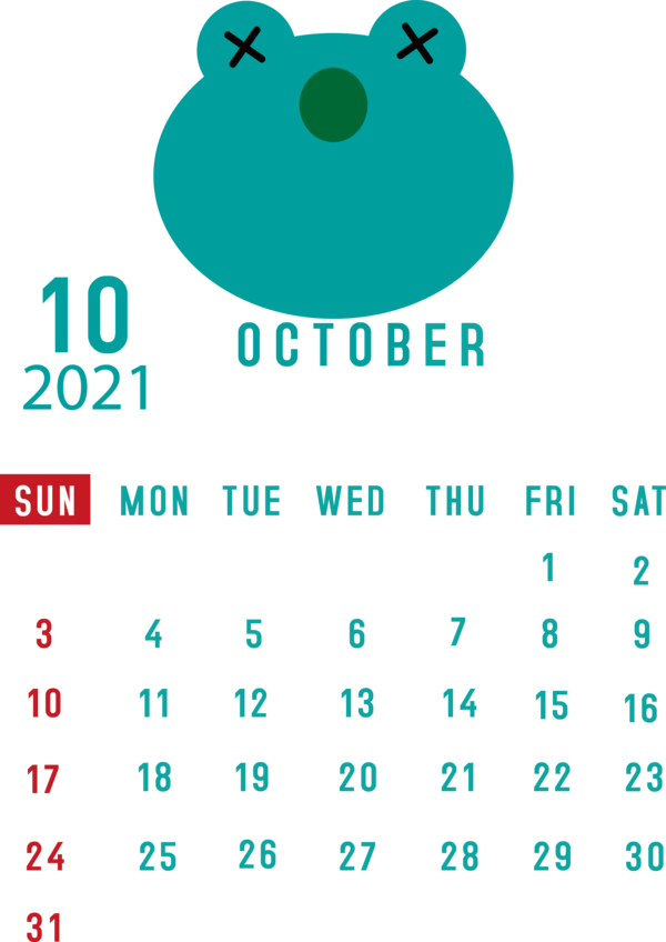 Transparent New Year Aqua M Font Meter for Printable 2021 Calendar for New Year