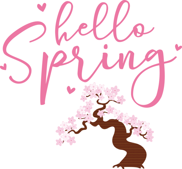 Transparent easter Sticker Wall Decal Petal for Hello Spring for Easter