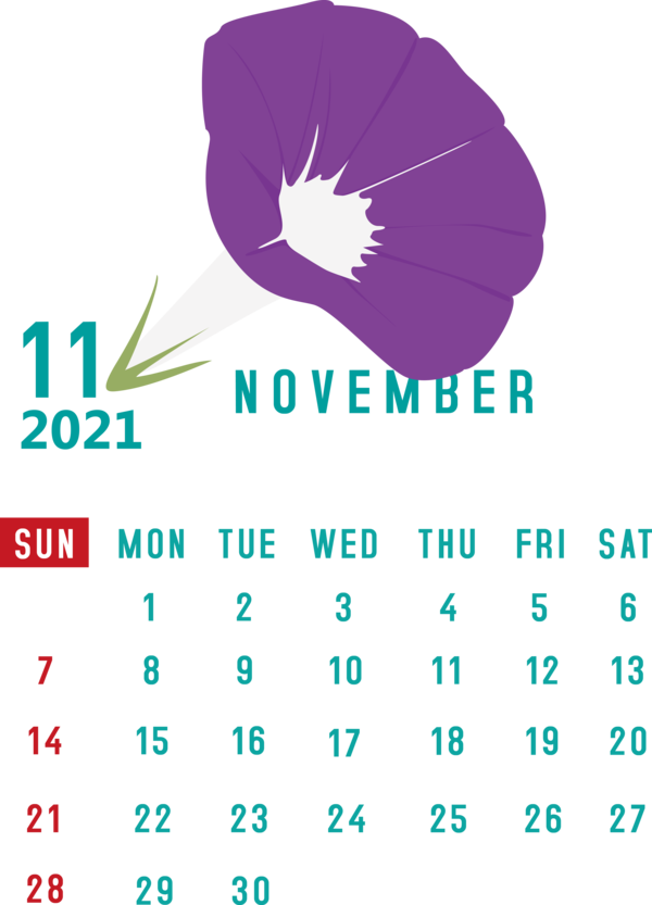 Transparent New Year Logo Design Leaf for Printable 2021 Calendar for New Year
