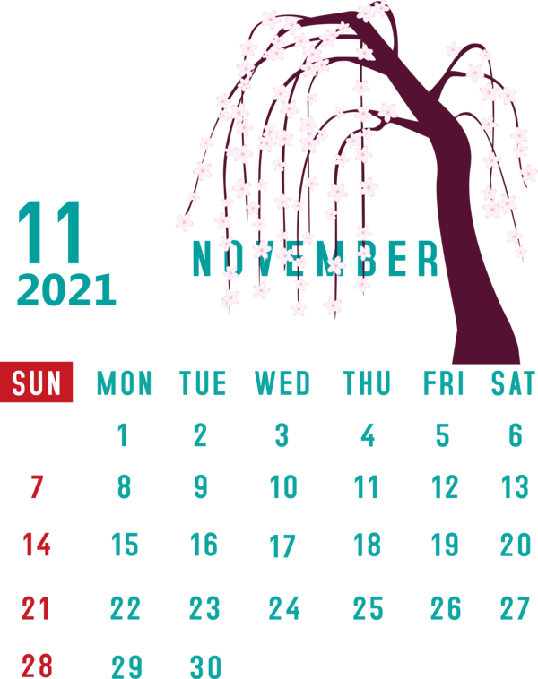 Transparent New Year Diagram Font Line for Printable 2021 Calendar for New Year