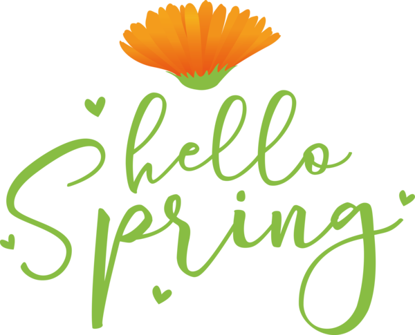 Transparent easter Drawing GIF Logo for Hello Spring for Easter