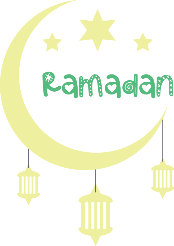 Transparent ramadan Logo Design Leaf for EID Ramadan for Ramadan
