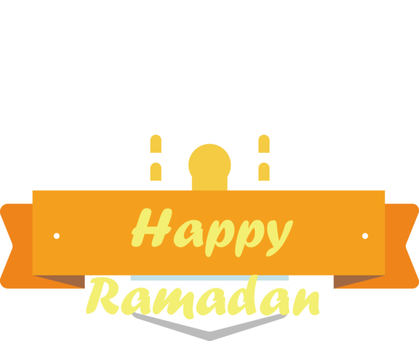 Transparent ramadan Logo Diagram Yellow for EID Ramadan for Ramadan