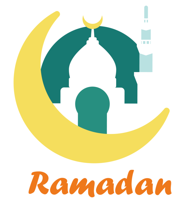 Transparent ramadan Logo Symbol Design for EID Ramadan for Ramadan