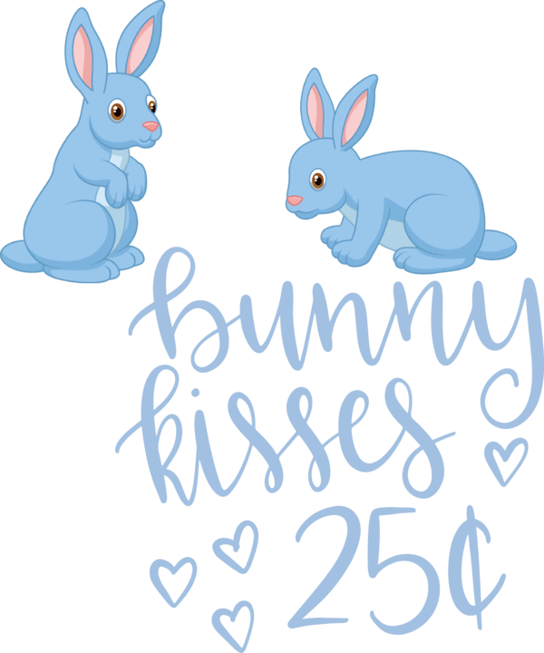 Transparent easter Hares Easter Bunny Line art for Easter Bunny for Easter