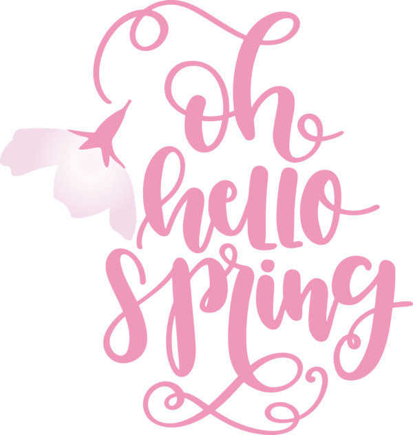 Transparent easter Watercolor painting Painting Logo for Hello Spring for Easter
