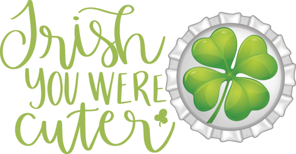 Transparent St. Patrick's Day Four-leaf clover Shamrock Red Clover for Shamrock for St Patricks Day