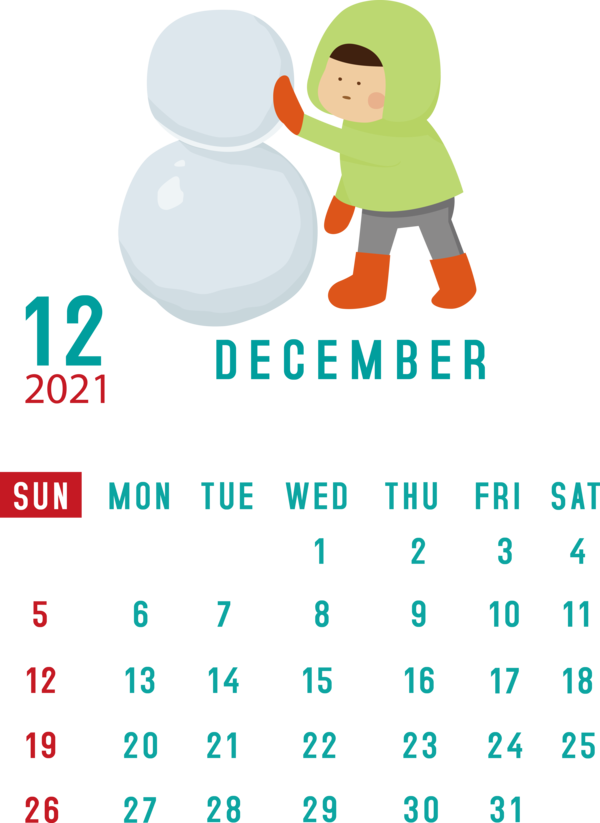 Transparent New Year Diagram Meter Line for Printable 2021 Calendar for New Year
