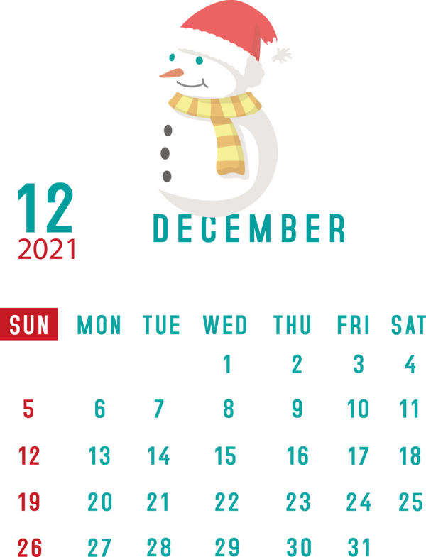 Transparent New Year Logo Diagram Meter for Printable 2021 Calendar for New Year