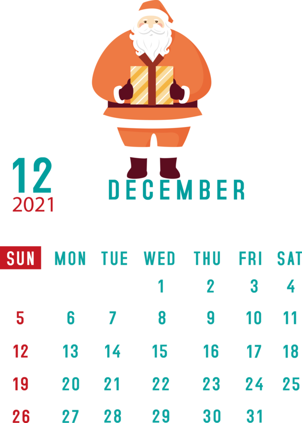 Transparent New Year January calendar! Calendar System Aztec sun stone for Printable 2021 Calendar for New Year