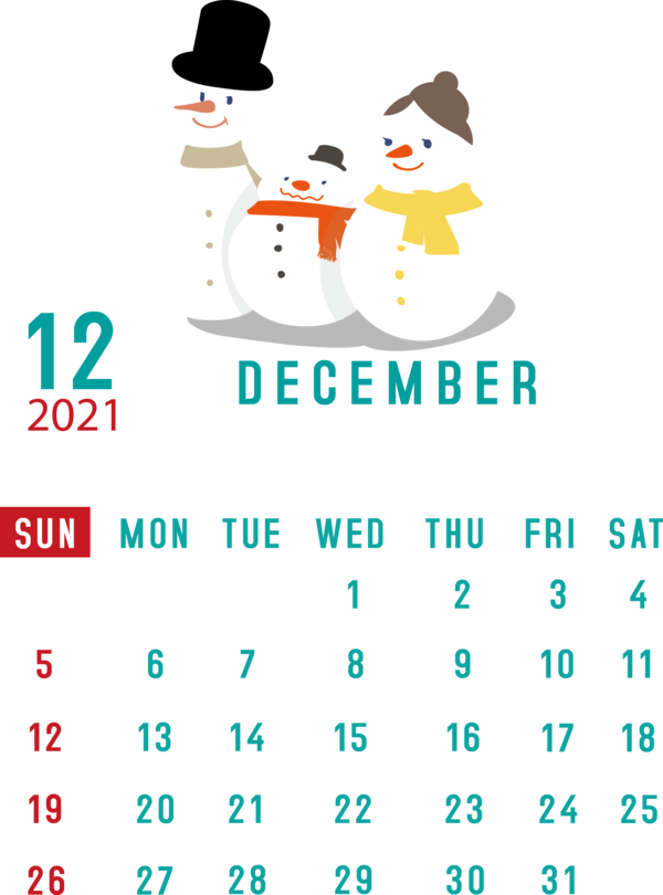 Transparent New Year Logo Cartoon Meter for Printable 2021 Calendar for New Year