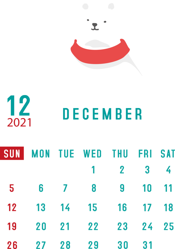 Transparent New Year Logo Font Meter for Printable 2021 Calendar for New Year