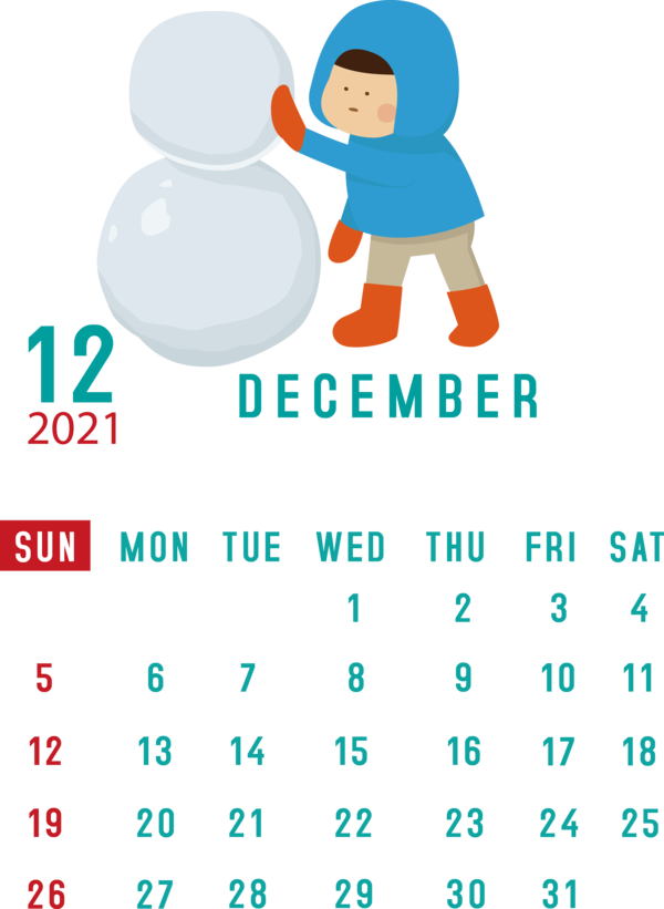Transparent New Year Diagram Meter Conversation for Printable 2021 Calendar for New Year