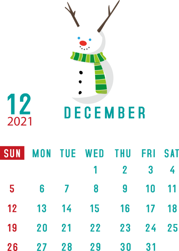 Календарь декабря картинки