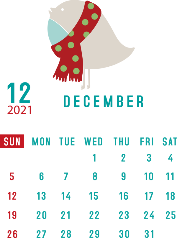 Transparent New Year Logo Design Meter for Printable 2021 Calendar for New Year