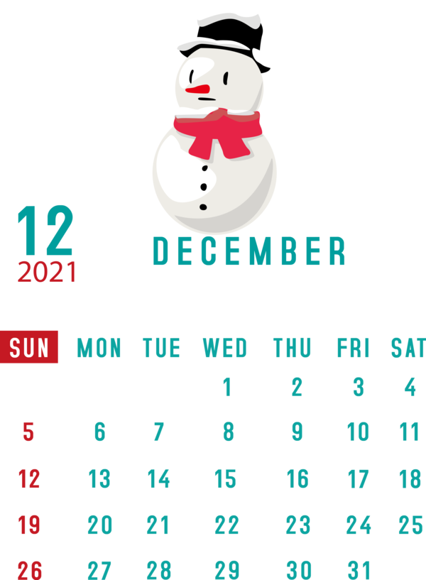 Transparent New Year Logo Meter Face for Printable 2021 Calendar for New Year