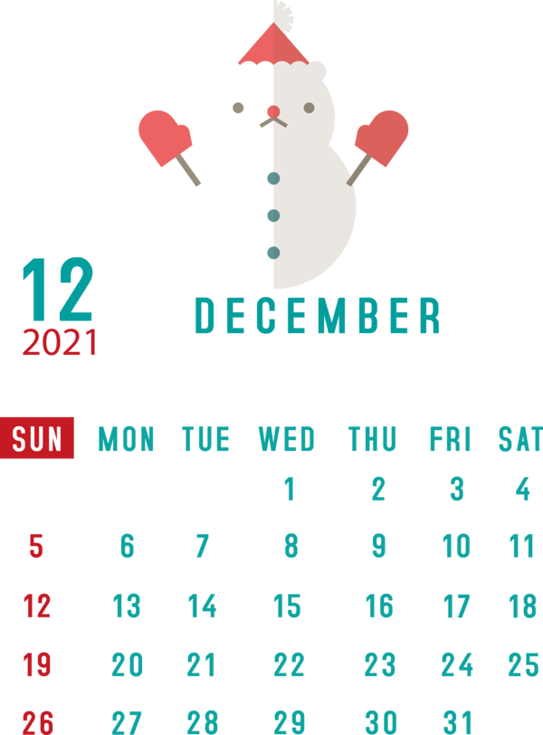 Transparent New Year Diagram Meter Line for Printable 2021 Calendar for New Year