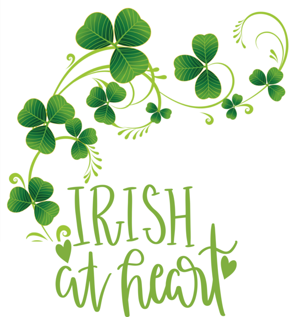 Transparent St. Patrick's Day Four-leaf clover Shamrock Transparency for Shamrock for St Patricks Day
