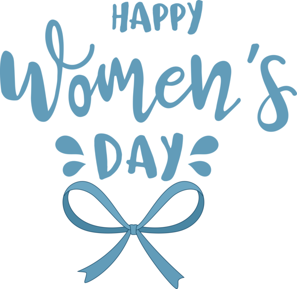 Transparent International Women's Day Logo Symbol Meter for Women's Day for International Womens Day