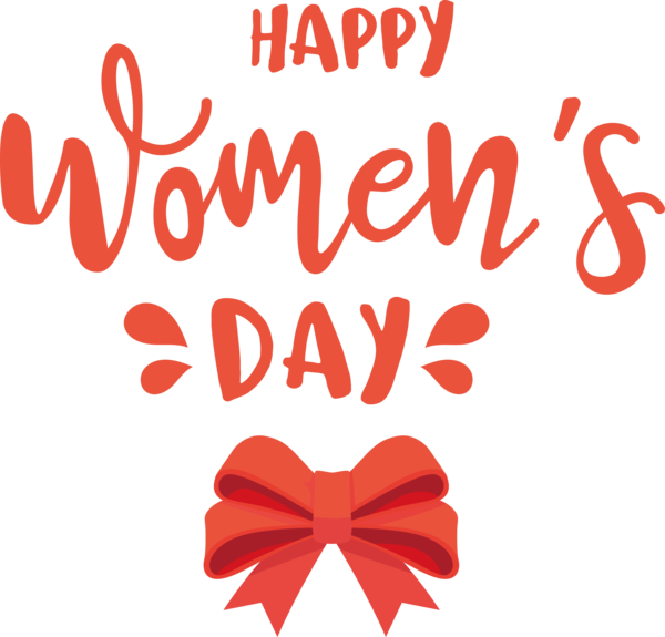 Transparent International Women's Day Logo Petal Line for Women's Day for International Womens Day