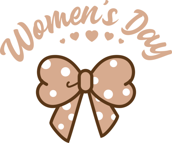 Transparent International Women's Day Butterflies Logo Cartoon for Women's Day for International Womens Day